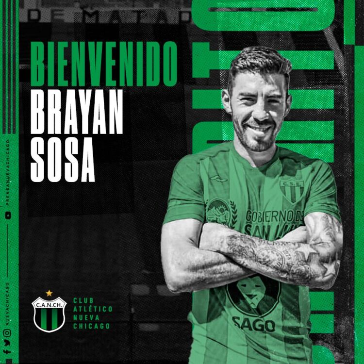BRAYAN SOSA, NUEVO JUGADOR DE NUEVA CHICAGO