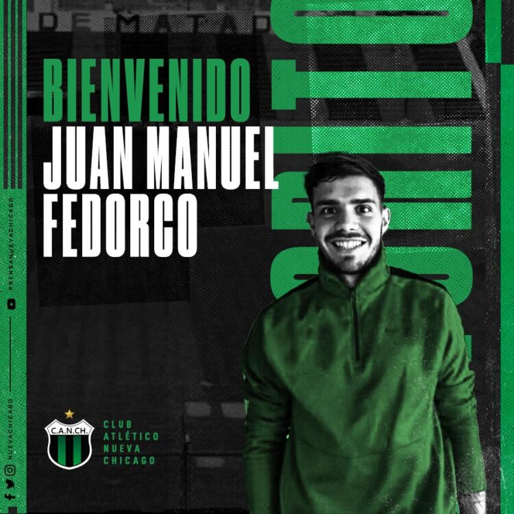 JUAN MANUEL FEDORCO, NUEVO JUGADOR DE NUEVA CHICAGO