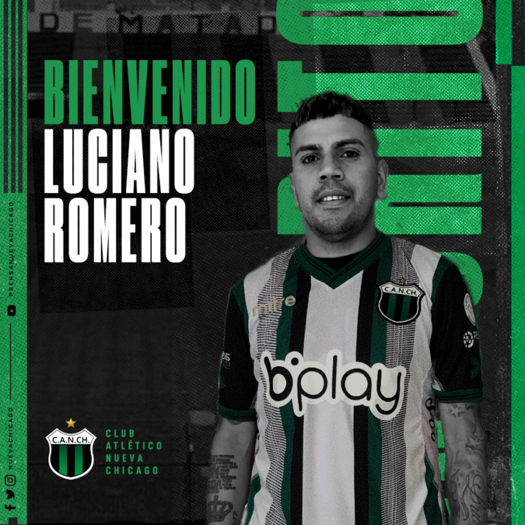 LUCIANO ROMERO, NUEVO JUGADOR DE NUEVA CHICAGO