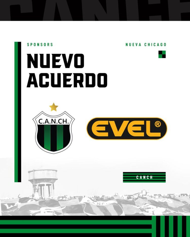 EVEL NUEVO SPONSOR OFICIAL DE NUEVA CHICAGO