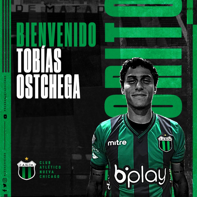 TOBIAS OSTCHEGA, NUEVO JUGADOR DE NUEVA CHICAGO
